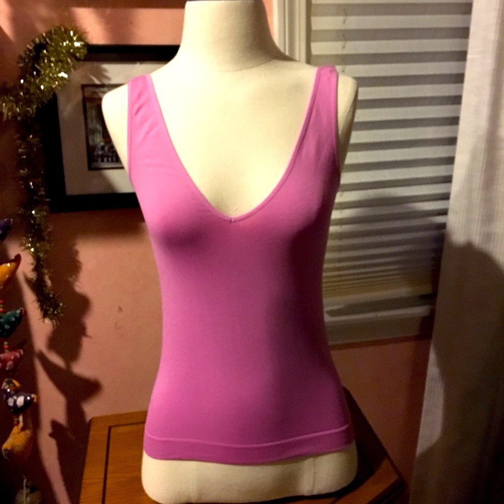 Body By Victoria Victoria's Secret pink tank stretch top